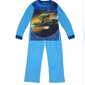 😴2pcs Boys Size Lg 10/12 Star Wars Pajama Set😴